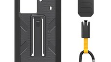 Carcasa de protectie multifunctionala pentru Ulefone Armor 18/18T/19 cu clema si carabina