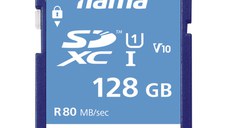 Card de memorie Hama SDXC, 128GB, clasa 10, UHS-I, 80 MB/s