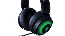 Casti gaming cu microfon Razer Kraken 2019 Kitty Edition, multiplatforma, Negru