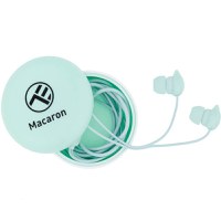 Casti In-Ear Tellur Macaron, Microfon, Albastru - 1