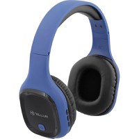 Casti Over-Ear Tellur Pulse, Bluetooth, Microfon, Albastru - 1