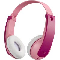 Casti pentru copii On-Ear JVC Tinyphones HA-KD10W-P-E, Wireless, Bluetooth, Microfon, Roz/Violet - 1