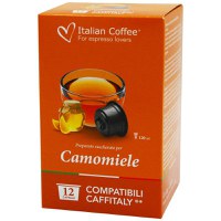 Ceai de Musetel cu Miere, 72 capsule compatibile Cafissimo/Caffitaly/Beanz, Italian Coffee - 1