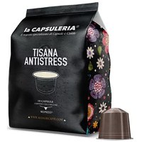 Ceai de Plante Antistres, 10 capsule compatibile Nespresso, La Capsuleria - 1