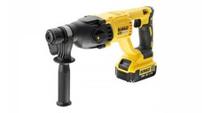 Ciocan rotopercutor SDS-plus, cu 3 moduri de lucru, 1 x 4Ah, 18V, tip DCH133M1-QW Brushless, DeWalt