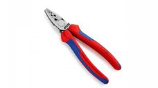 Cleste pentru sertizat mansoane (FERULE) izolate/neizolate 0,25 - 16,0 mm2, 180 mm, Knipex