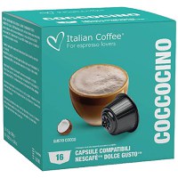 Coccocino, 16 capsule compatibile Nescafe Dolce Gusto, Italian Coffee - 1