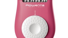 Epilator Rowenta Easy Touch EP1110F1, 24 pensete, 2 viteze, Roz