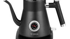 Fierbator electric ECG Forza 5000 Pour over Nero, 1200 W, 0.8 litri, otel inoxidabil, negru mat