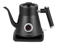 Fierbator electric ECG Forza 5000 Pour over Nero, 1200 W, 0.8 litri, otel inoxidabil, negru mat - 1