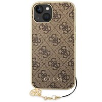 Guess Husa 4G Charms iPhone 14 Maro - 1