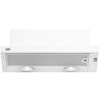 Hota telescopica Beko CTB6250W, 420 mc/h, 1 motor, Shiny White - 1