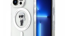 Karl Lagerfeld Husa Ikonik MagSafe iPhone 15 Transparent