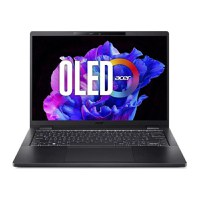 Laptop Acer 14'' TravelMate P6 TMP614-53, 2.8K OLED, Intel Core i7-1355U, 32GB LPDDR5, 1TB SSD, Intel Iris Xe, Windows 11 Pro, Black - 1