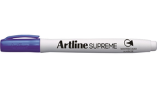 Marker Pentru Tabla De Scris Artline Supreme - Dry Safe Ink, Varf Rotund 1.5mm - Mov