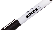 Marker pentru Whiteboard Kores, Varf de 3 mm, Negru