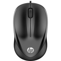 Mouse cu fir HP 1000, Senzor Optic, 1200 DPI, Negru - 1