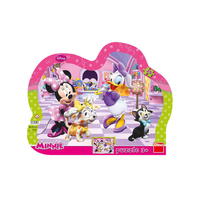 Puzzle cu rama - Minnie si Daisy (25 piese) - 1