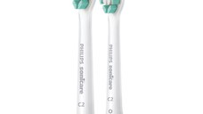 Rezerve periuta de dinti electrica Philips Sonicare C2 Optimal Plaque Defence HX9022/10, 2 buc, Standard, Alb