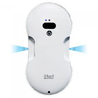 Robot curatare geamuri iHunt Smart Window 4 PRO Twin Spray IHUNT4PRO, 2800 Pa, 80 W, Alb - 1