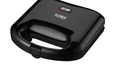 Sandwich Maker Zilan ZLN-0829N, Putere 750W, Placa de tip grill, Antiaderenta, indicator luminos, Negru