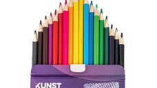 Set Creioane colorate KUNST, multicolor, 18 buc