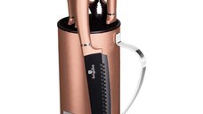 Set de cutite cu stativ, 7 piese, Rose Gold Berlinger Haus BH 2583