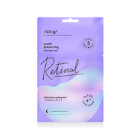 Set masti faciale gel cu retinol, acid hialuronic si unt de shea, Kilig, 3 x 7 ml - 1