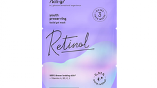 Set masti faciale gel cu retinol, acid hialuronic si unt de shea, Kilig, 3 x 7 ml