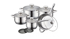 Set oale inox 12 piese Royalty Line RL 1232