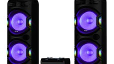 Sistem audio 2.1 cu amplificator Akai Y5, 480W RMS, Bluetooth, Negru