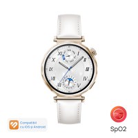 Smartwatch Huawei Watch GT5, 41mm, White Leather Strap - 1