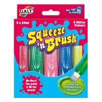 Squeeze'n Brush - 5 culori cu sclipici - 1