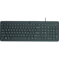 Tastatura cu fir HP 150, Cablu 1 m, USB, Negru - 1