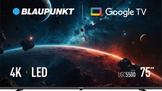 Televizor Smart Blaupunkt 75UGC5500S, 190 cm, 4K, Google TV, Bluetooth, Wi-Fi, Clasa G