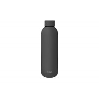 Termos Zilan ZLN9841 tip sticla sport, capacitate 500ml, interior din inox, pereti dublii, gri - 1