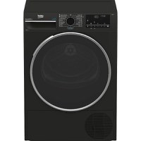 Uscator de rufe Beko B3T68239MG, Pompa de caldura, 8 kg, 15 programe, Tehnologie Aquawave, Lumina interioara, Clasa A++, Gri - 1