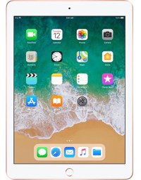 Apple iPad 9,7” (2018) 6th Gen Wifi 128 GB Gold Excelent - 1