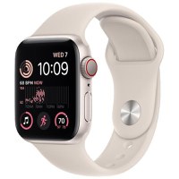 Apple Watch SE 2022, GPS + Cellular, Aluminium 44mm N/A Starlight Bun - 1