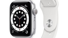 Apple Watch Series 6 2020, GPS, Aluminium 44mm N/A Silver Foarte bun