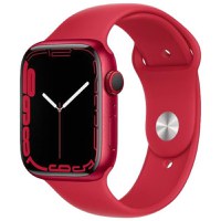 Apple Watch Series 7 2021, GPS, Aluminium 45mm N/A Red Foarte bun - 1