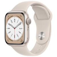 Apple Watch Series 8 2022, GPS, Aluminium 41mm N/A Starlight Bun - 1