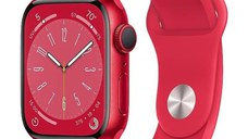 Apple Watch Series 8 2022, GPS + Cellular, Aluminium 41mm N/A Red Foarte bun