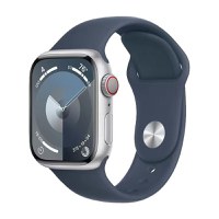 Apple Watch Series 9 2023, GPS + Cellular, Aluminium 45mm N/A Silver Ca nou - 1