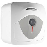 Boiler electric Ariston Andris RS 30 EU, 30 l, 1500 W, Led iluminat, Protectie electrica IPX1, Montare deasupra chiuvetei, Reglaj extern de temperatura - 1