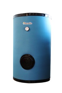 Boiler pentru pompa de caldura cu serpentina marita FORNELLO SOL HP 200 LT 1S montaj pe sol, izolatie termica, manta de protectie , flansa de vizitare - 1