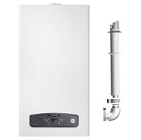 Centrala termica in condensatie Ariston Cares S 24 kW, kit evacuare inclus - 1