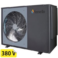 Pompa de caldura aer-apa pentru incalzire si racire FORNELLO ECO Green CGK-030V3L MONOBLOC 12 KW, Inverter R32 ERP A+++, compresor rotativ Panasonic, TRIFAZATA - 1