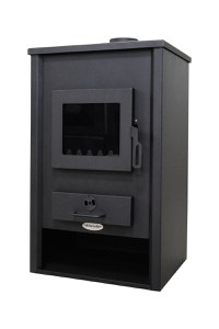 Termosemineu pe lemn, brichete si carbune Fornello PADOVA E, 19.4 kW, 510x500x910 mm - 1