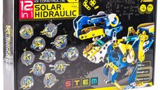 Kit de constructie Roboti Solari si Hidraulici 12 in 1 (RO)